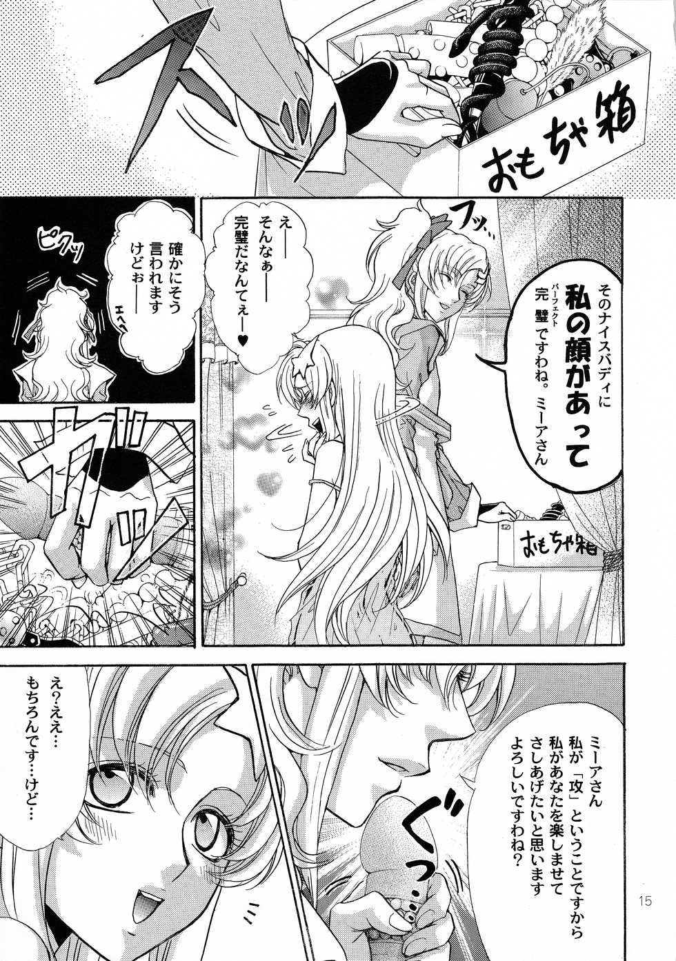 (HaruCC12) [Kozouya (Eiki Eiki, Zaou Taishi)] Kujibiki Destiny (Gundam SEED DESTINY) - Page 14