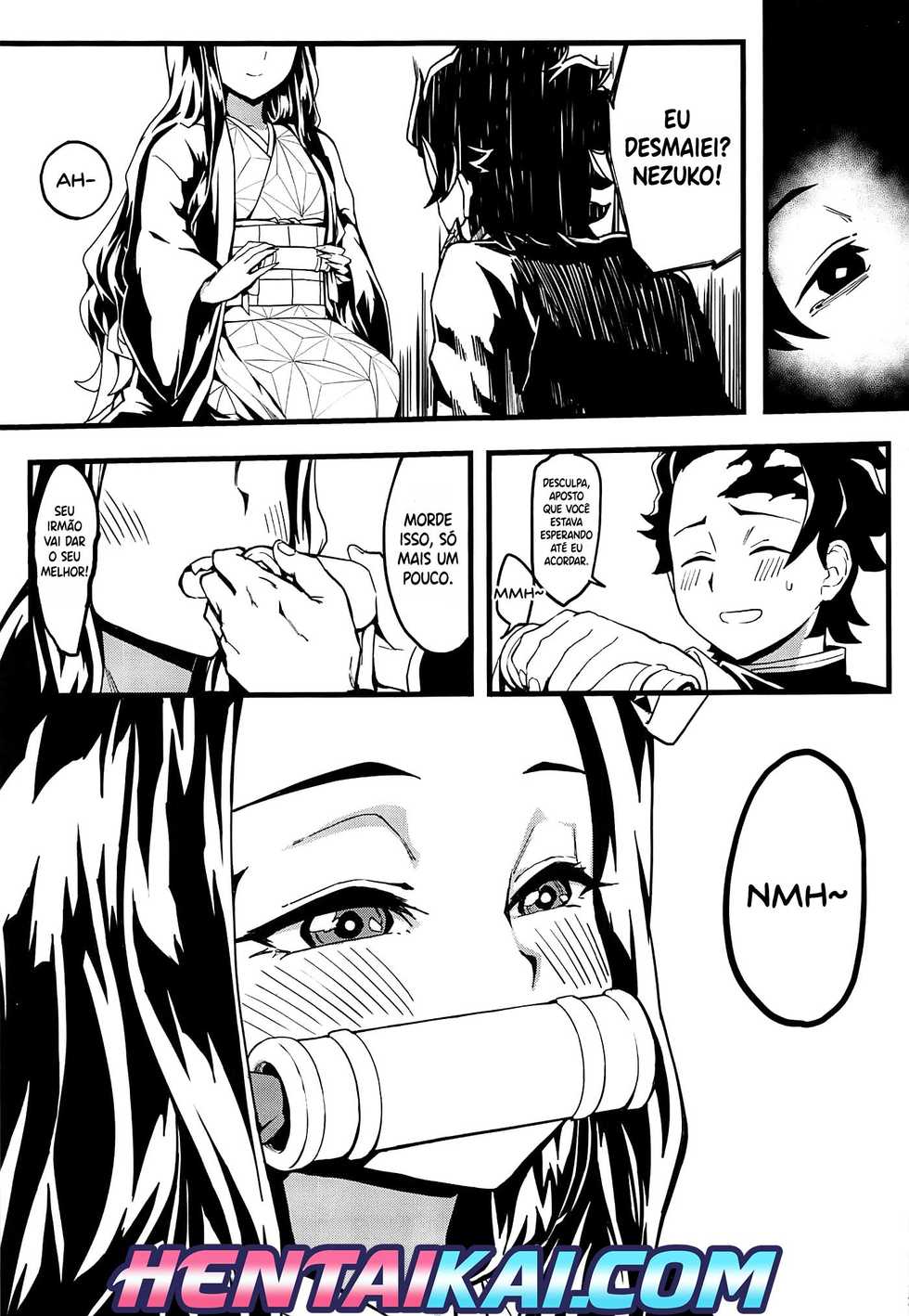 (C97) [San Se Fang (NekoWeapons)] Oniimo no Nin | Demon Sister's Pregnancy (Kimetsu no Yaiba) [Portuguese-BR] [hentaikai.com] - Page 24