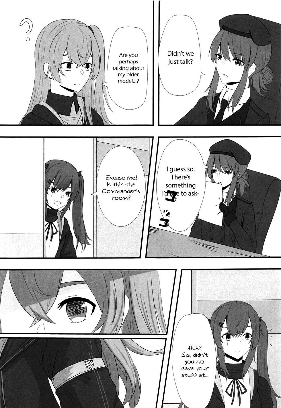 (C95) [Senba] Watashi no 45-nee wa Hitori dake! | There's only one 45-sis! (Girls' Frontline) [English] [MMAG Translations] - Page 4