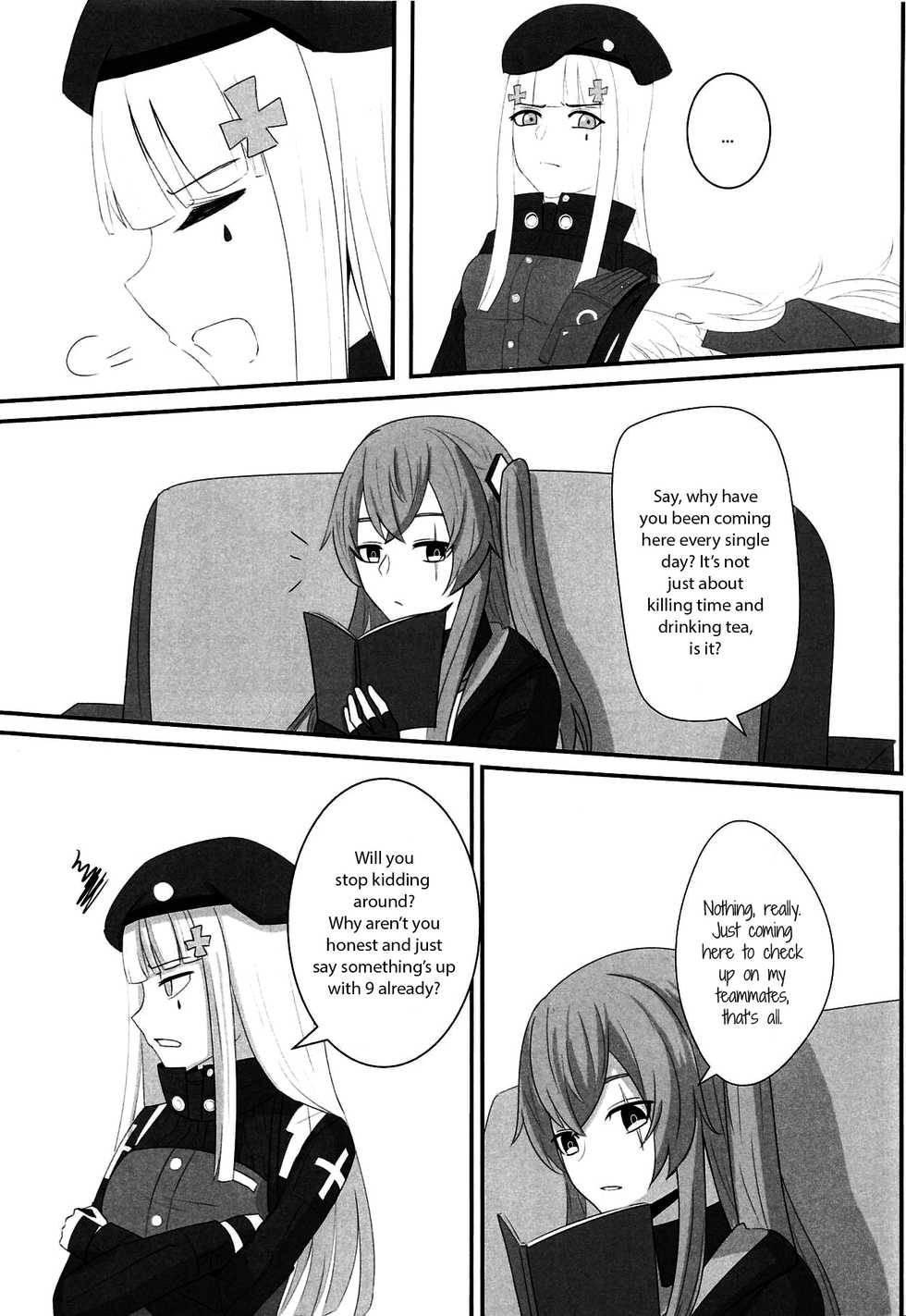 (C95) [Senba] Watashi no 45-nee wa Hitori dake! | There's only one 45-sis! (Girls' Frontline) [English] [MMAG Translations] - Page 12