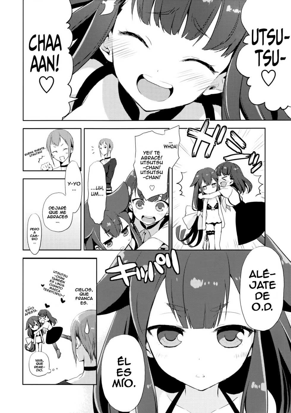 (C84) [Aa Aishiteru (Taishow Tanaka)] Hajimete Utsuutsu (Gatchaman Crowds) [Spanish] [Hentai Gourmet] - Page 27