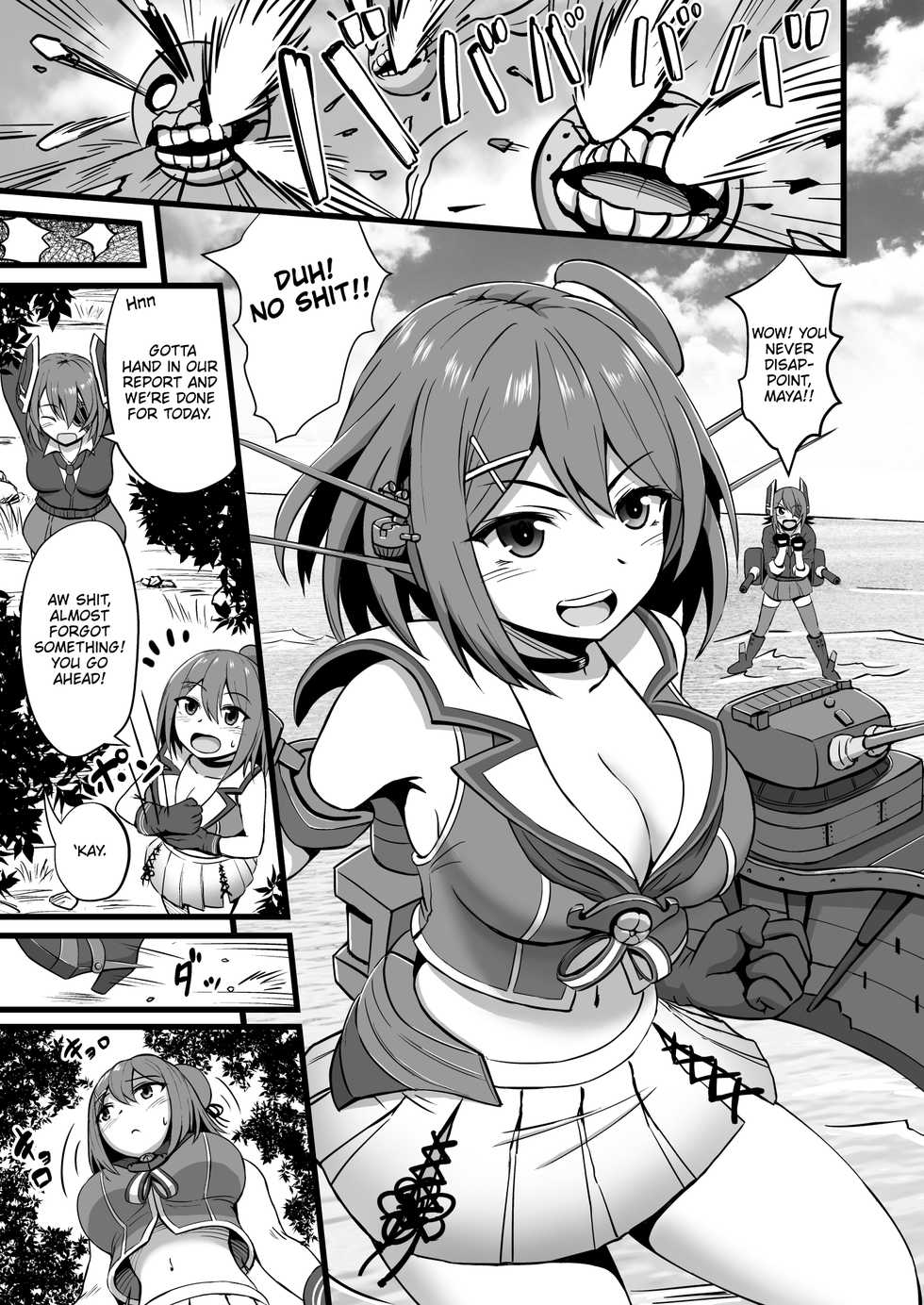 [Wave (HHH)] Juujun na Juujun Maya-sama!! | Obedient Heavy Cruiser Maya!! (Kantai Collection -KanColle-) [English] [FeeedTL] [Digital] - Page 3