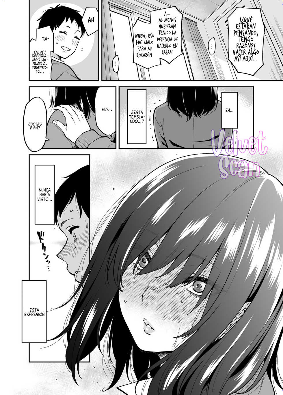 [Uchuusen Shoujigou (Shouji Nigou)] Metsuki no Warui Class no Anoko [Spanish] [Velvet H Scan] - Page 9
