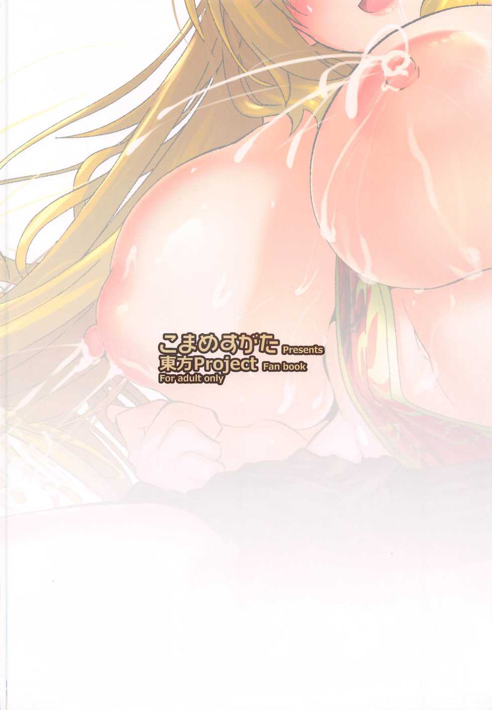 (Akihabara Chou Doujinsai) [Komamesugata (Akure Ekuto)] Tsuyudaku Ecchi no Junko-san (Touhou Project) - Page 30