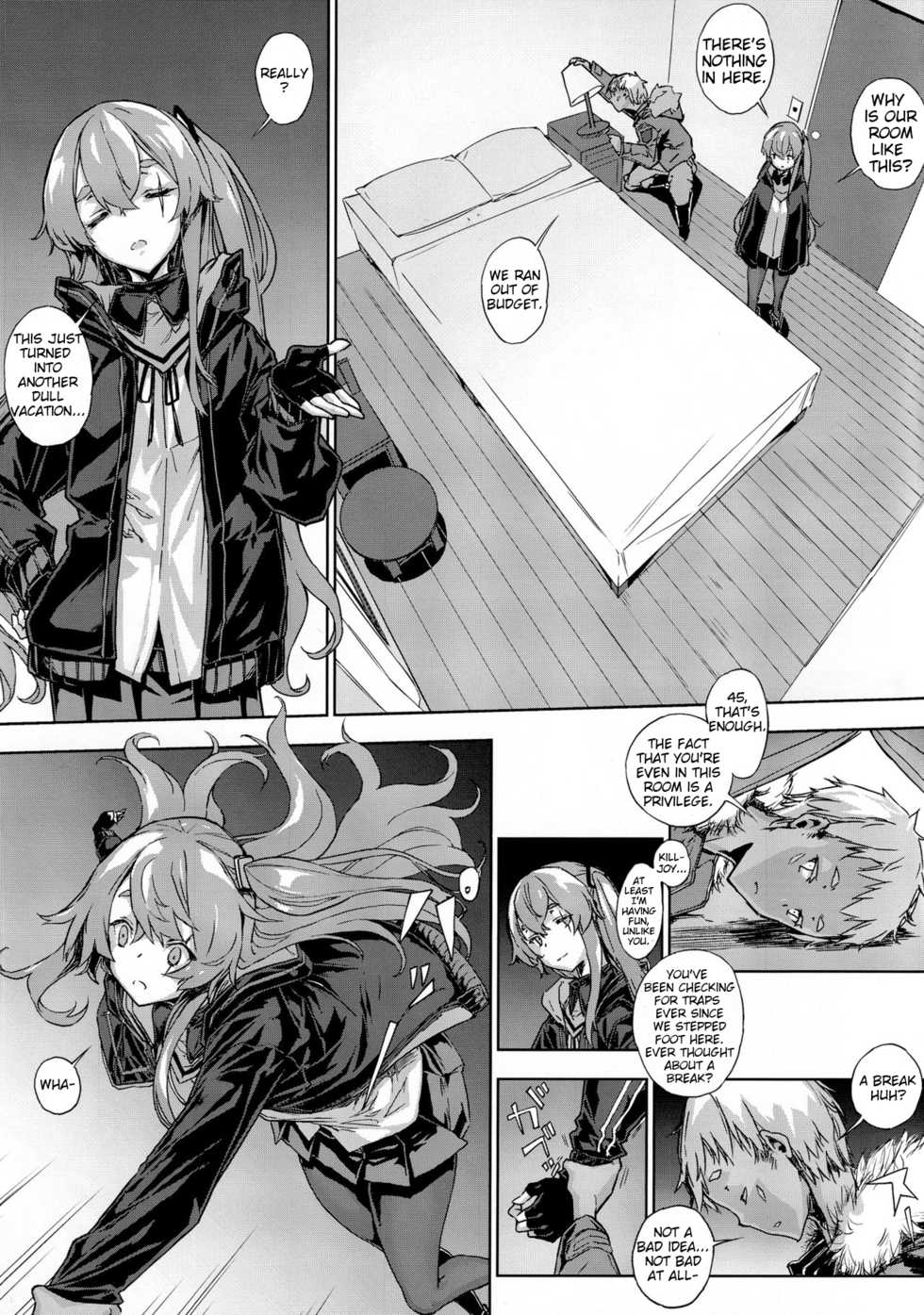 (Akihabara Chou Doujinsai) [Kenja Time (Zutta)] Robotics Lovers (Girls' Frontline) [English] - Page 4