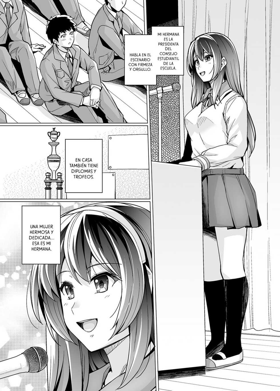 [Royal Bitch (Haruhisky)] Ane wa Oyaji ni Dakareteru | Mi hermana está en manos de mi padrastro [Spanish] [Decensored] [Digital] - Page 4