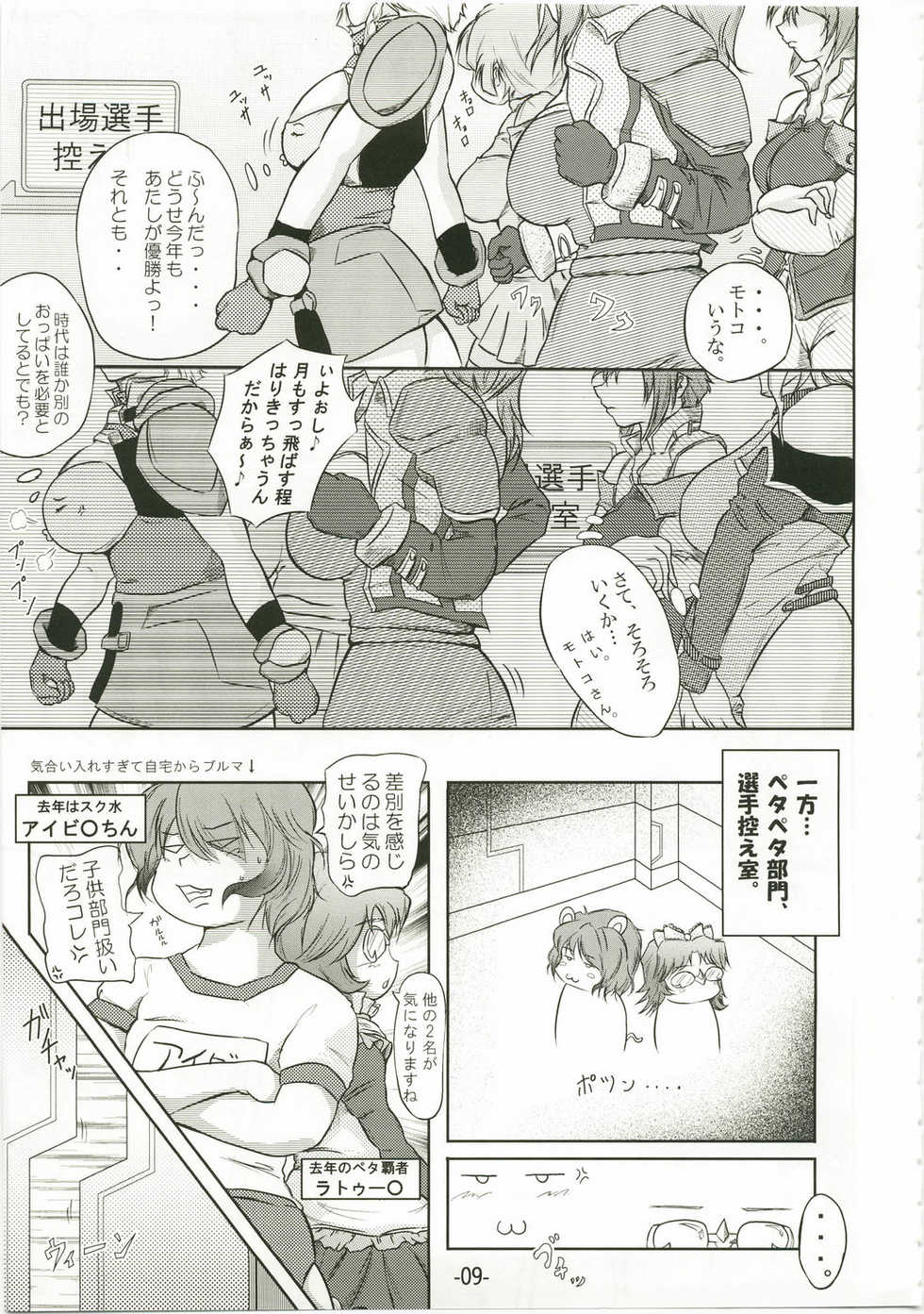 (C73) [eleven dice (Satomi Satoshi)] Suparowaiaru (Super Robot Wars) - Page 9