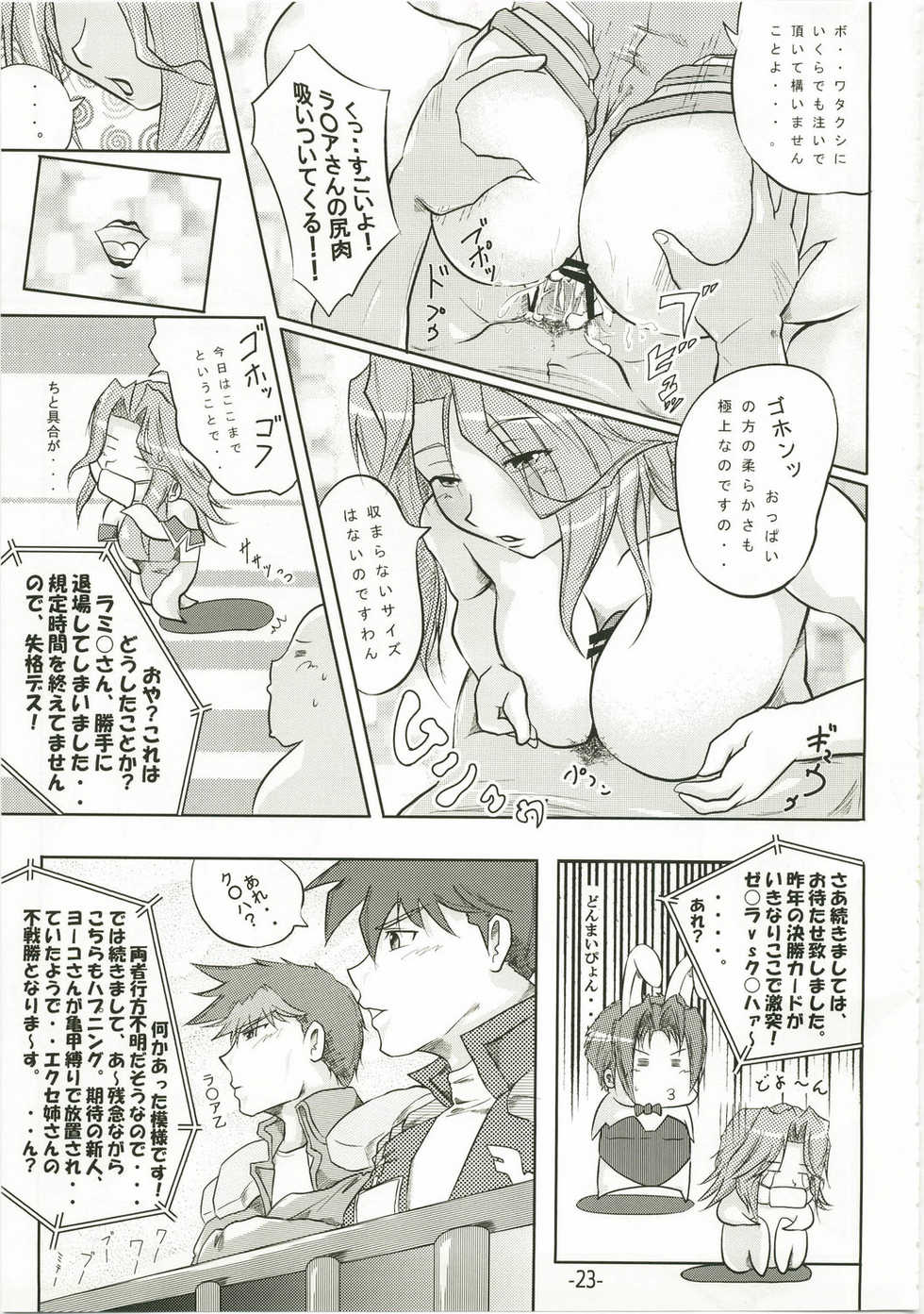 (C73) [eleven dice (Satomi Satoshi)] Suparowaiaru (Super Robot Wars) - Page 23