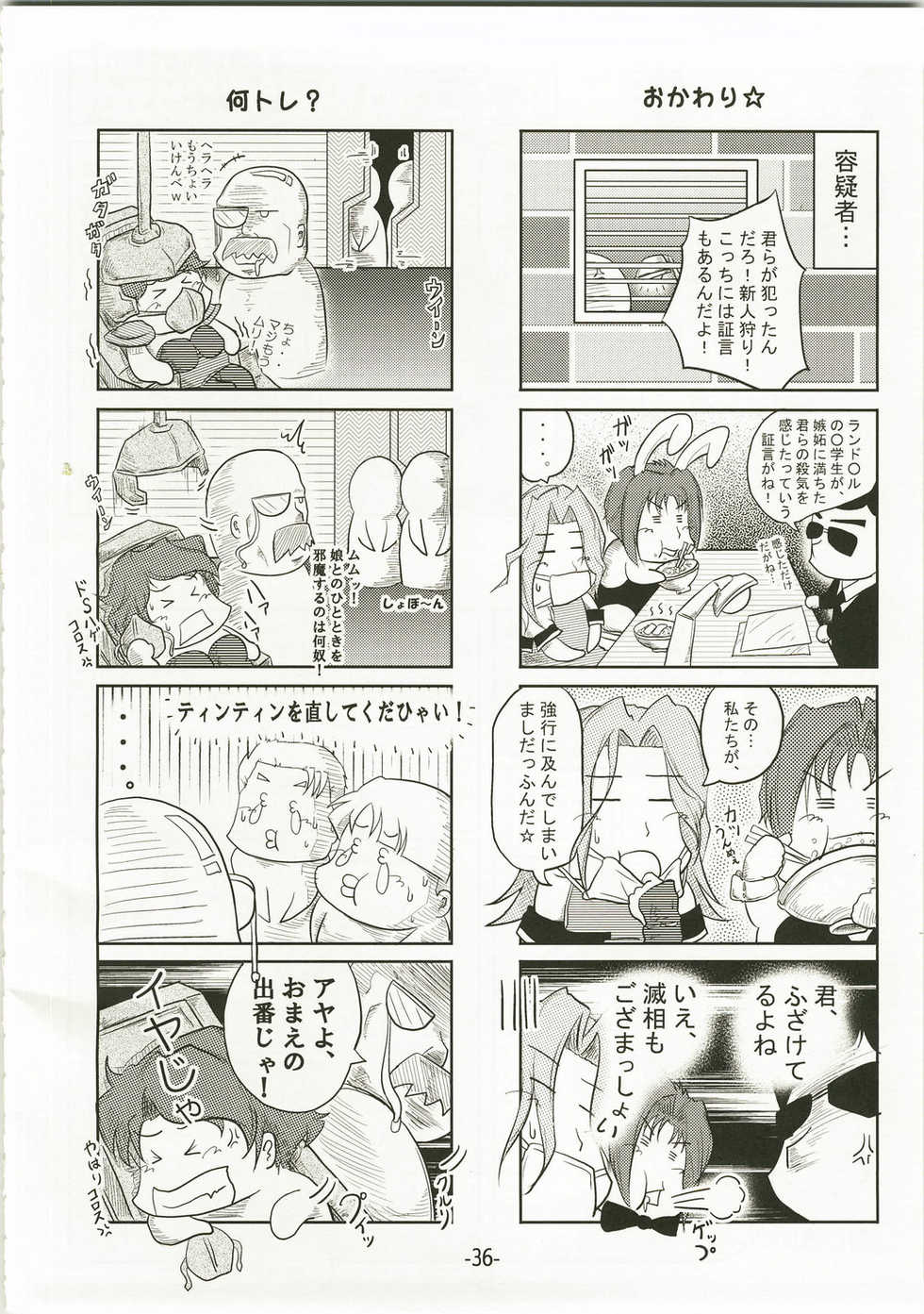 (C73) [eleven dice (Satomi Satoshi)] Suparowaiaru (Super Robot Wars) - Page 36