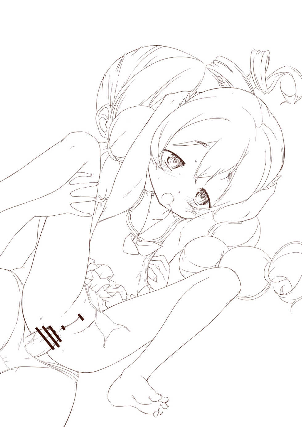 [Abutomato] Mami Nagisa Swimsuit Anal (Puella Magi Madoka Magica) (Sketches) [Pixiv FANBOX] - Page 3