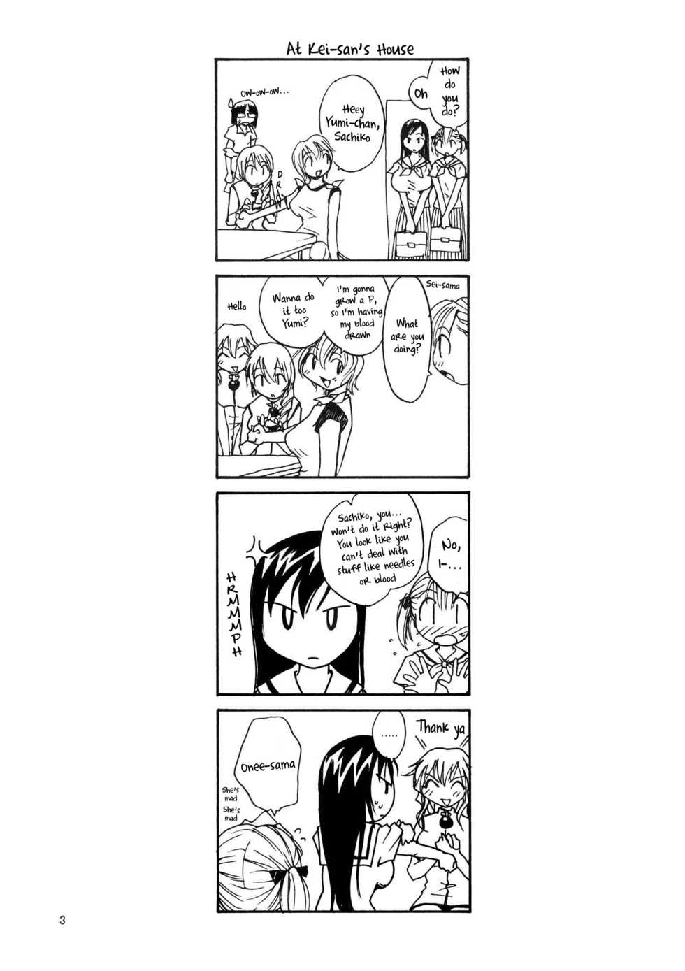 (C64) [B5 Doumei (RaTe)] Maria-sama ga P o Miteru | Mary Watches Over Our P 1 (Maria-sama ga Miteru) [English] [Ero-Otoko] - Page 3