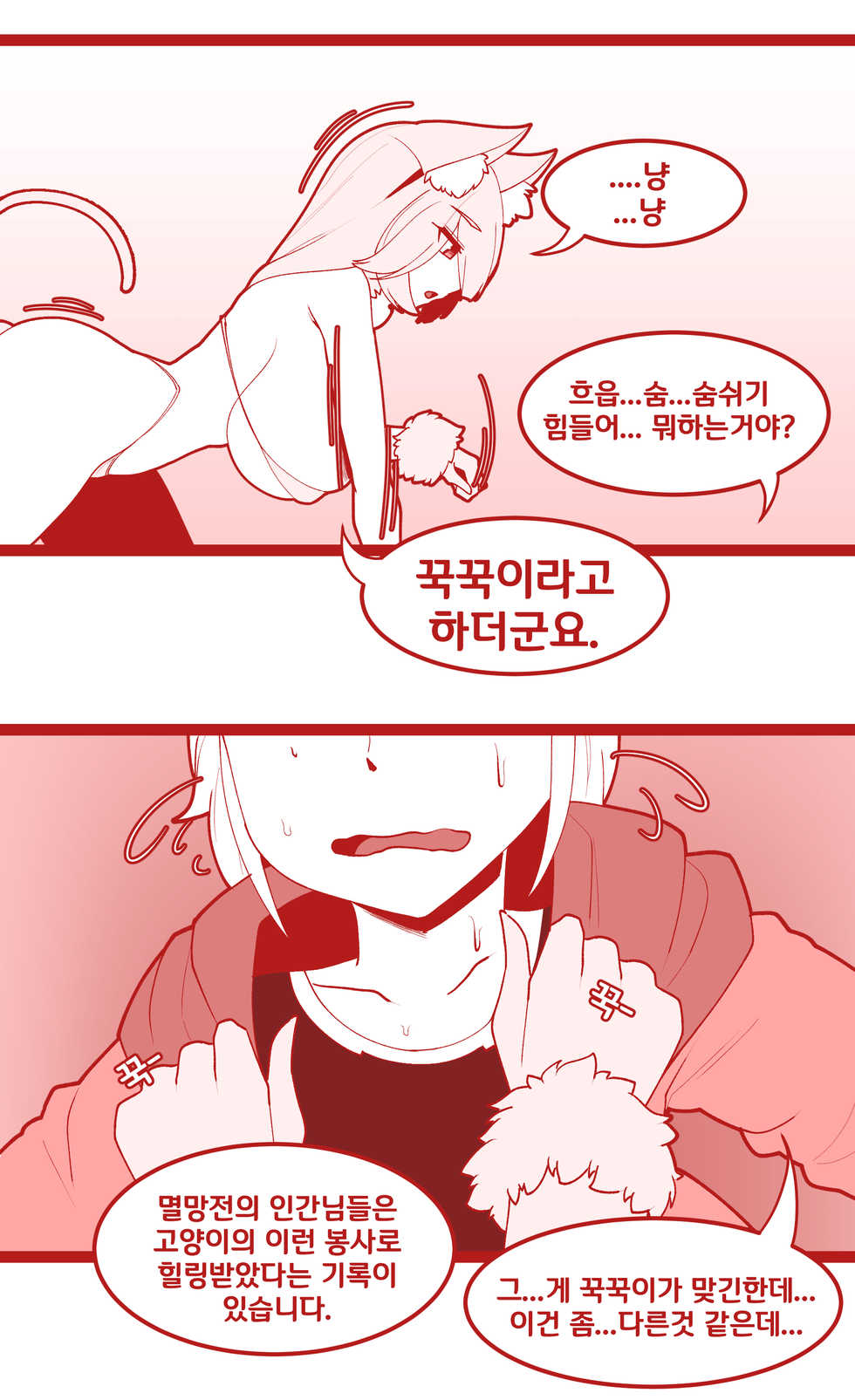 [OR@NGEGOON] 밴시냥이한테 급습당하는 사령관 (Last Origin) [Korean] - Page 2