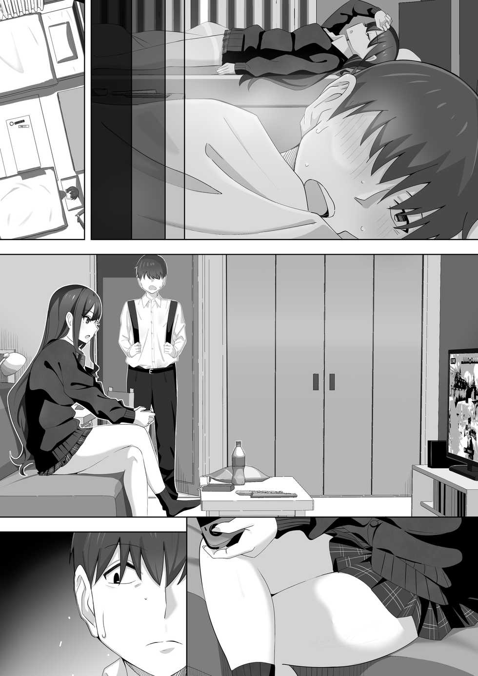 [LingerieGirl (Hadagi Shoujo)] Tonari no Namaiki Joshi ga Uchi o “Hinanjo” ni Shite Iribitaru node.... - Page 33