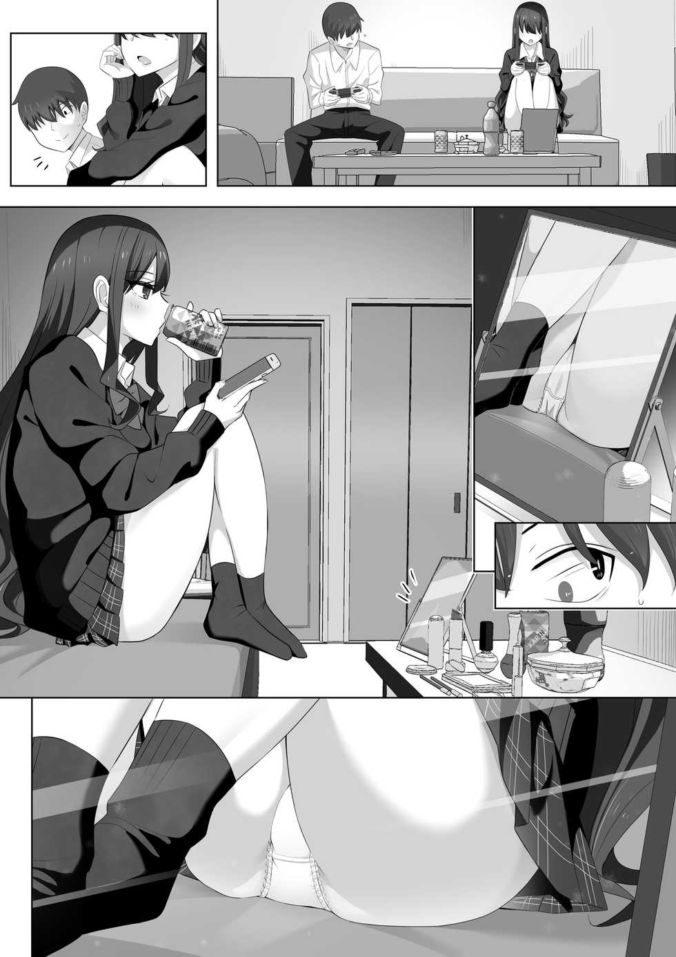 [LingerieGirl (Hadagi Shoujo)] Tonari no Namaiki Joshi ga Uchi o “Hinanjo” ni Shite Iribitaru node.... - Page 35