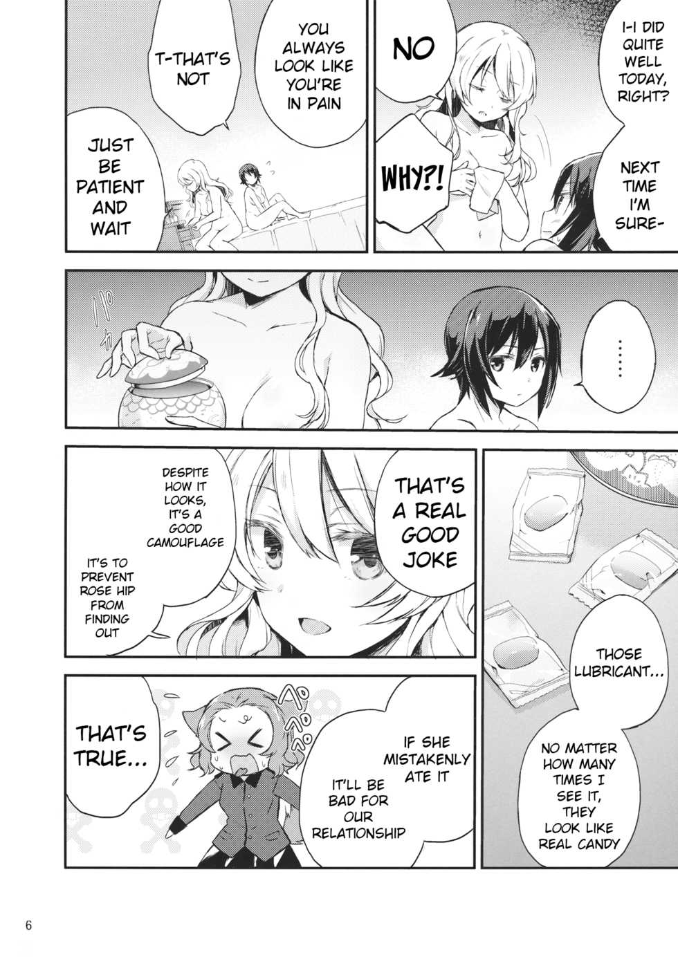 (C92) [Norinori Seika (Nori Senbei)] Amedama to Inu (Girls und Panzer) [English] [SquigglesJP] - Page 5