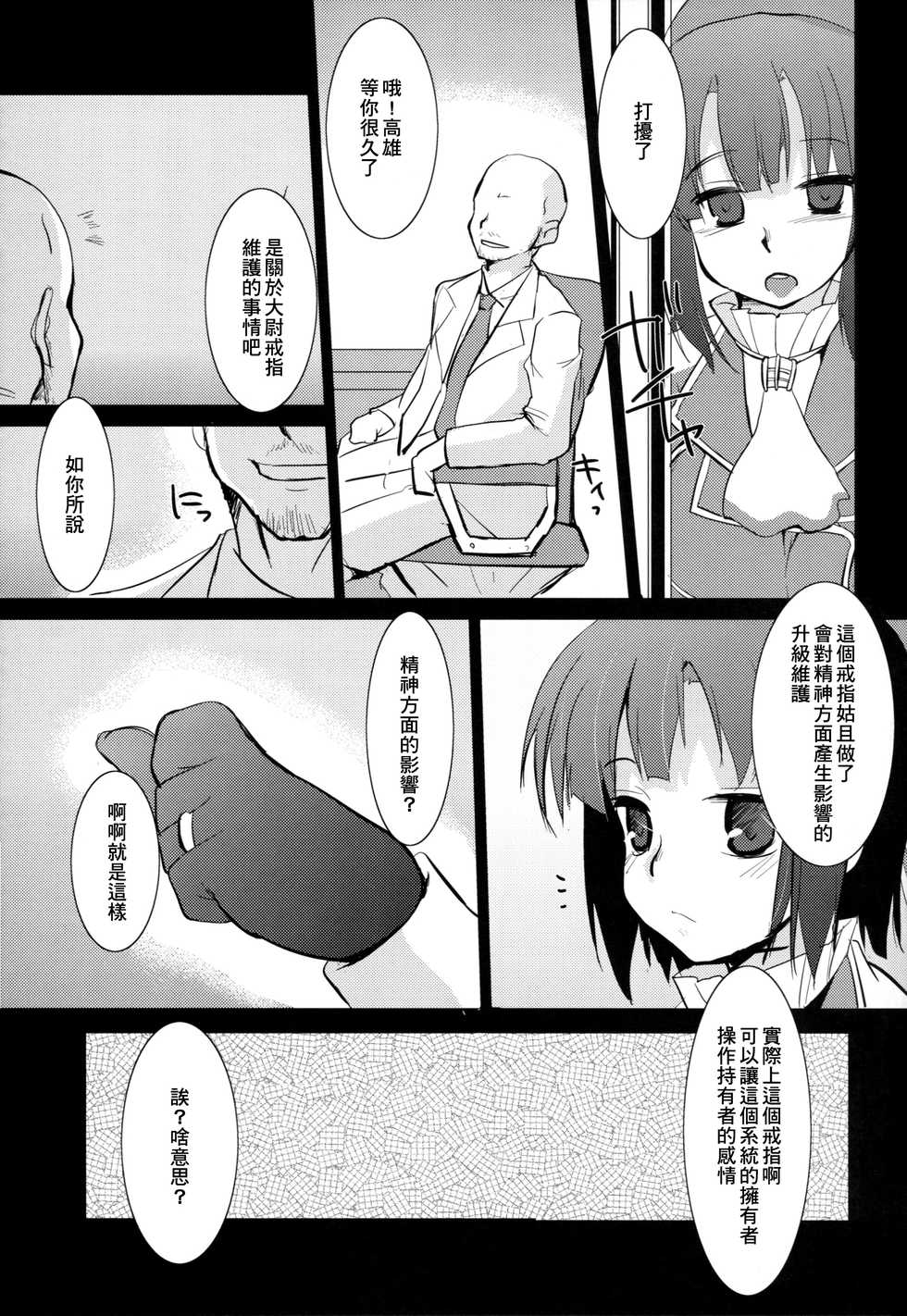 (C86) [Hard Puncher Maniax (Shibahara Gotyo)] Kanmusu Nostalgia | 艦娘思鄉病 (Kantai Collection -KanColle-) [Chinese] [臭鼬娘漢化組] - Page 7