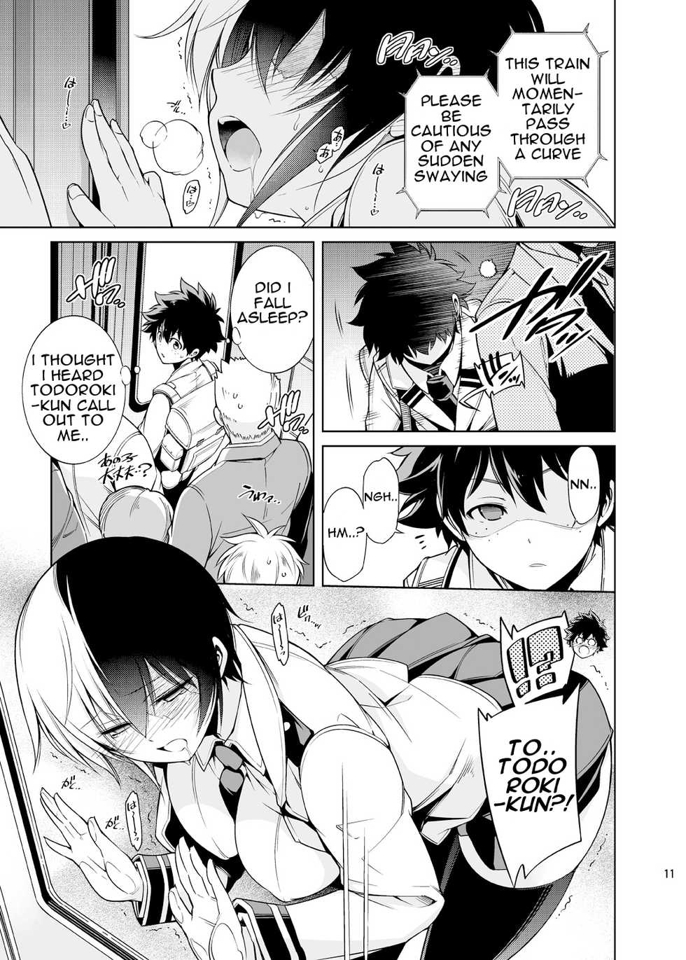 [OMEGA 2-D (Hibino Tomoki, Shima Seiryuu)] Koisuru Hyouketsu Girl | Girl Frozen in Love (Boku no Hero Academia) [English] [Gwimi] [Digital] - Page 10