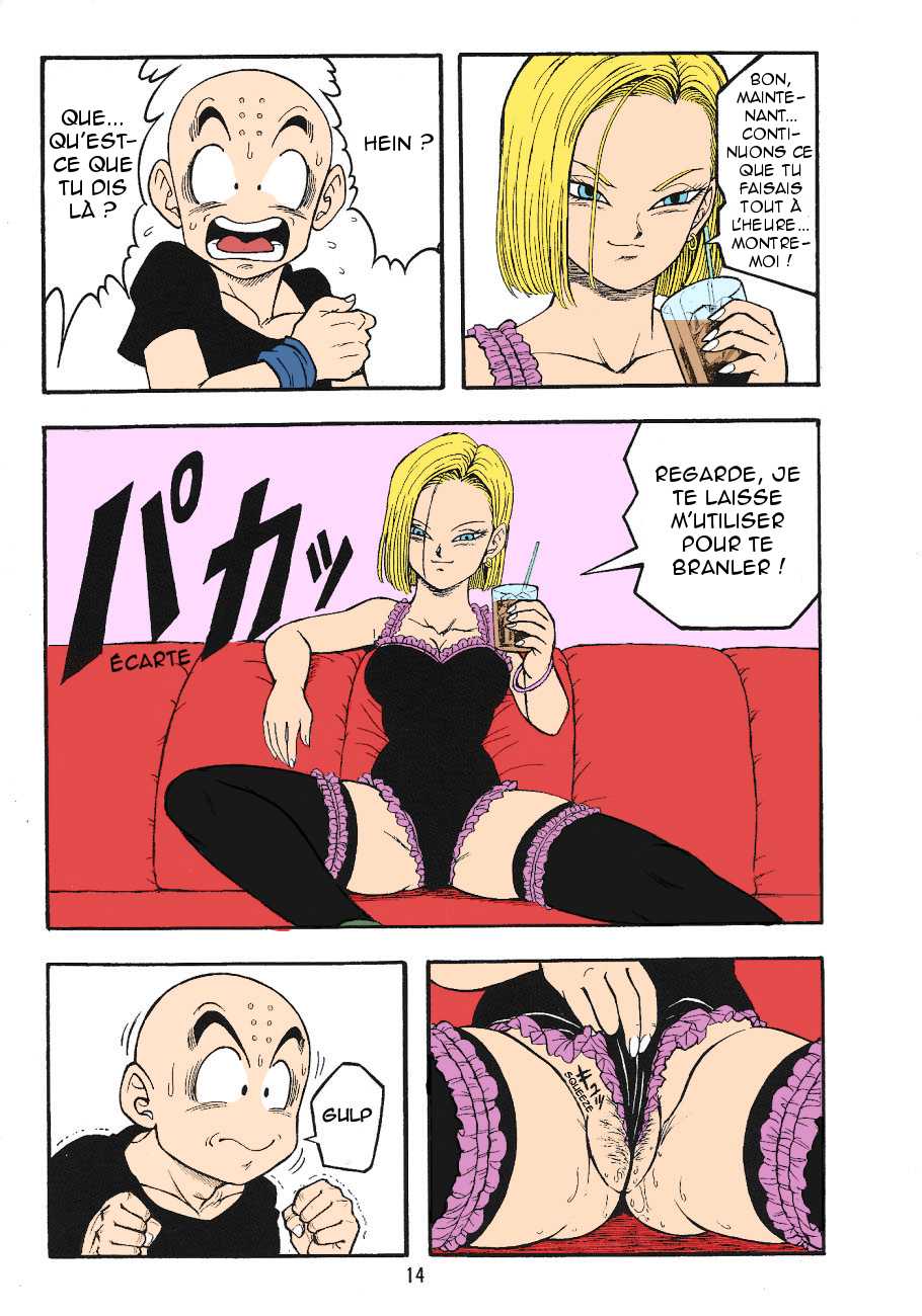 (C71) [Rehabilitation (Garland)] DragonBall H Maki San (Dragon Ball Z) [French] {HentaiBaguette} [Decensored] [Colorized] [Incomplete] - Page 12