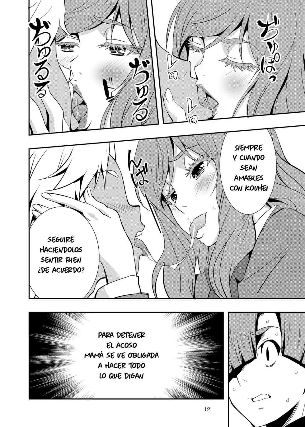 [Mama-san Ballet] Uchi no Eroi Kaa-san wa Ijimekko no Omocha deshita. [Spanish] - Page 11