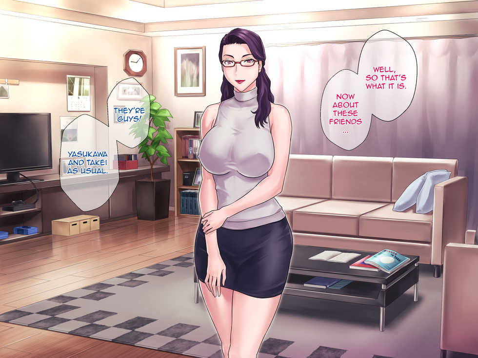 [Grassturtle] S Kyoushi na Kagami-sensei to M Haha na Ryouko-san 1 | S-Teacher Kagami-sensei and M-Mother Miss Ryouko [English][Amoskandy] - Page 11