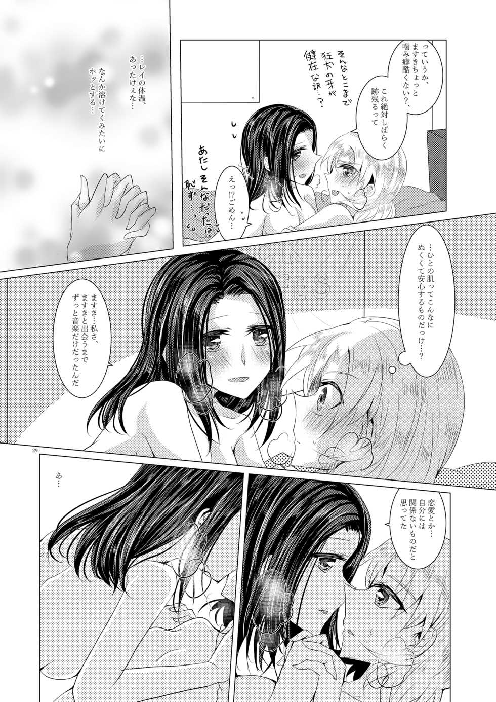 [Thrylos (Suu)] Sayokyoku yori mo Yasashii Kiss o shite (BanG Dream!) [Digital] - Page 28