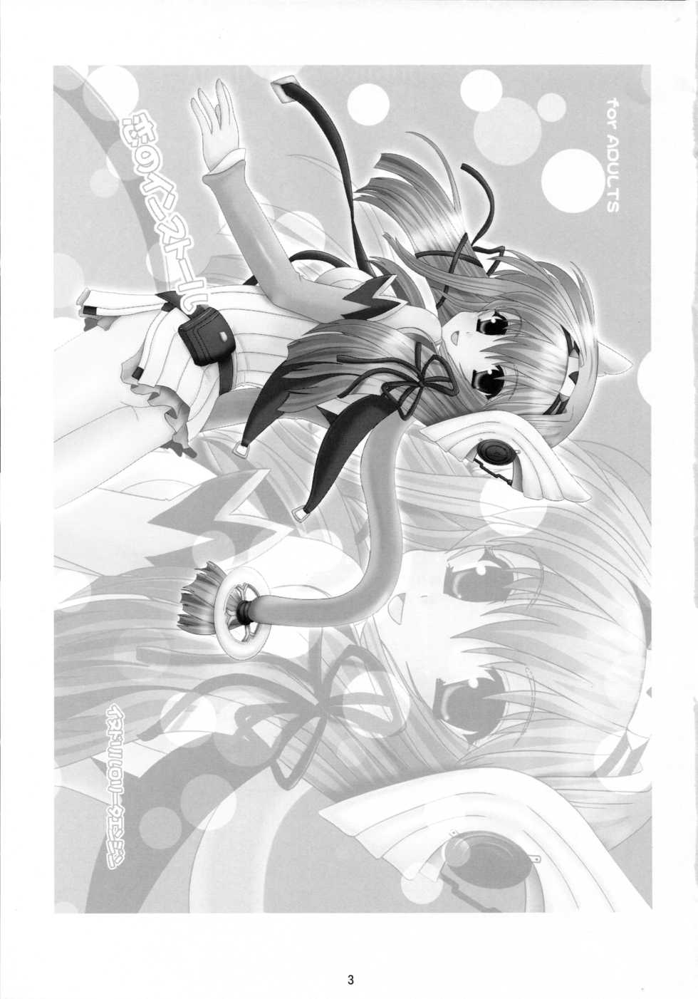 (SC31)  [Inudrill Lolita Engine  (Inumori Sayaka)]   Koi no Install (Ar Tonelico) - Page 3