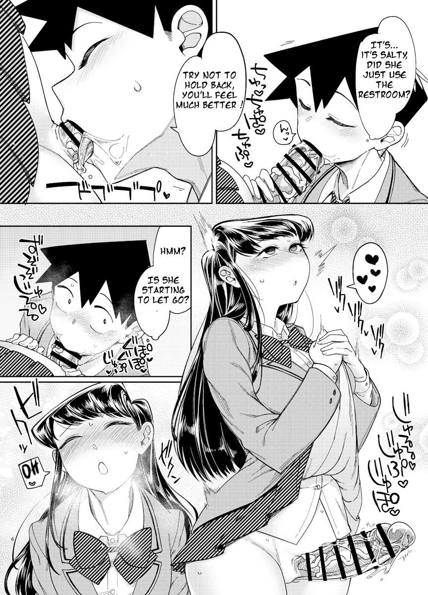 [Shichimen Soka (Sexyturkey)] Komyushou ni Oshiri Ijirareru Hon (Komi-san wa, Komyushou desu.) [English] [Null Translations] [Digital] - Page 5