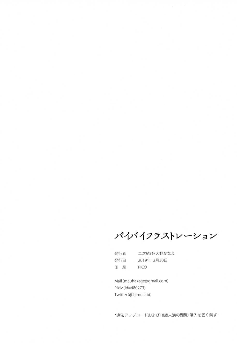 (C97) [2JIMUSUBI (Ohno Kanae)] Bye Bye Frustration [Indonesian] [Gagak_Ireng] - Page 27