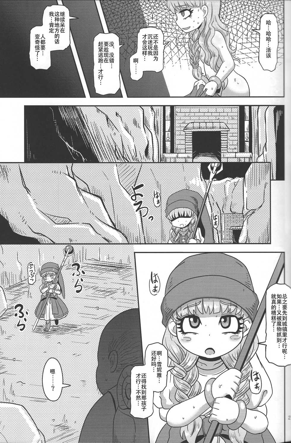 (C93) [Helldevice (nalvas)] Tensai Mahoutsukai no Sei Jijou (Dragon Quest XI) [Chinese] - Page 27