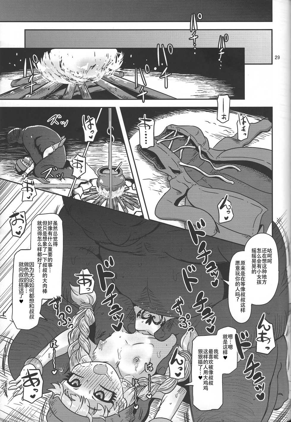 (C93) [Helldevice (nalvas)] Tensai Mahoutsukai no Sei Jijou (Dragon Quest XI) [Chinese] - Page 29
