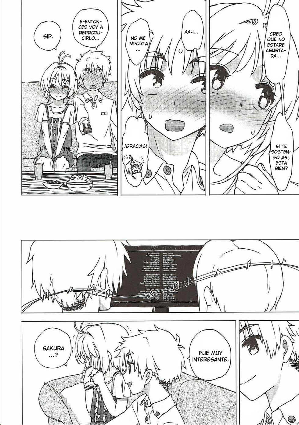 (COMIC1☆11) [MURDERHOUSE (Workaholic)] Sakura to Syaoran to Warm Bodies (Cardcaptor Sakura) [Spanish] - Page 9