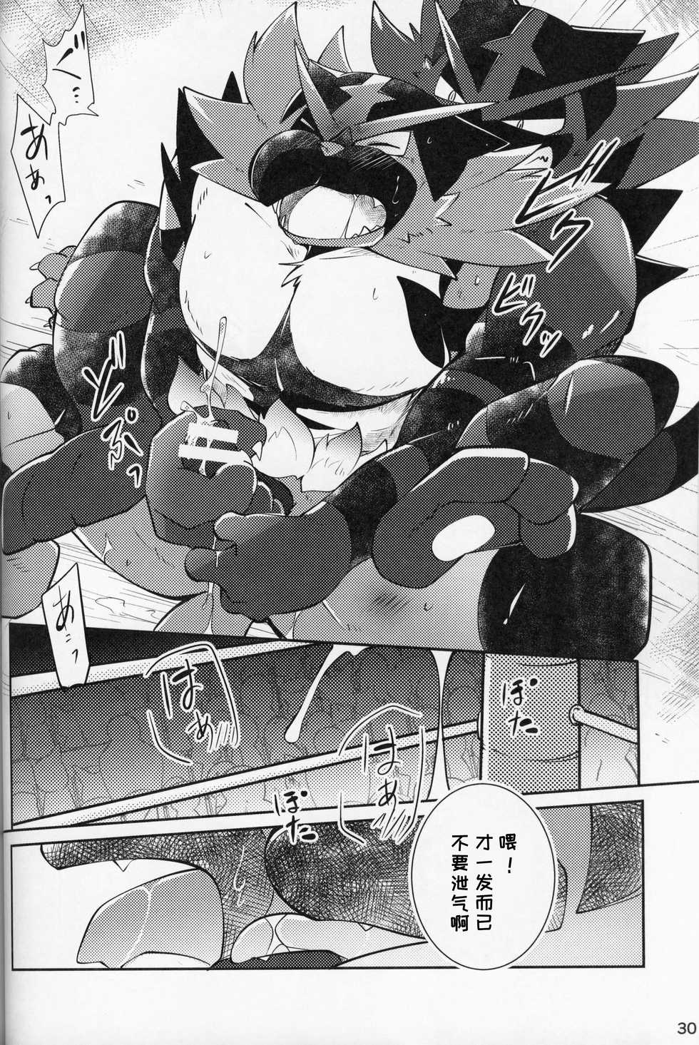 (Kemoket 8) [Kemono no Koshikake (Azuma Minatu)] Tougi-ba no Make Neko | 斗技场的败猫 (Pokémon) [Chinese] [虾皮汉化组] - Page 30