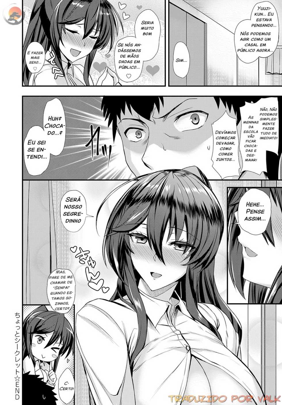 [Kumakiti] Chotto Secret | A Little Secret (COMIC Anthurium 2019-09) [Portuguese-BR] [Valk] [Digital] - Page 24