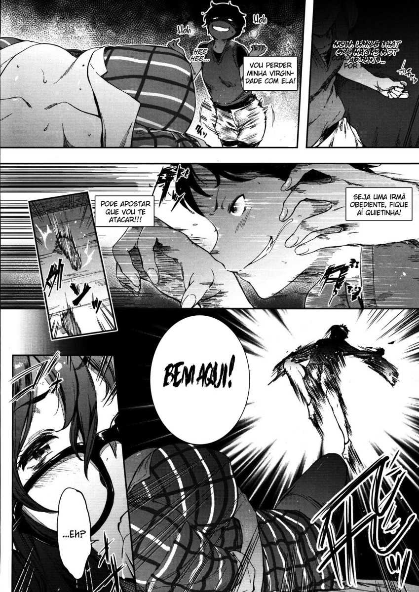 [O.S (Barlun)] Babaa no Inu Ma ni Nee-chan to [Portuguese-BR] - Page 4