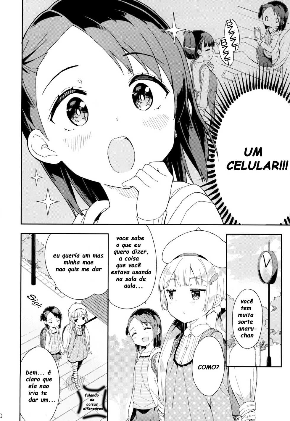 (C95) [Gyuunyuuya-san (Gyuunyuu Nomio)] Yumemiru Anaru-chan - Dreaming Girl ANARU [Portuguese-BR] [Rikka-chan] - Page 8