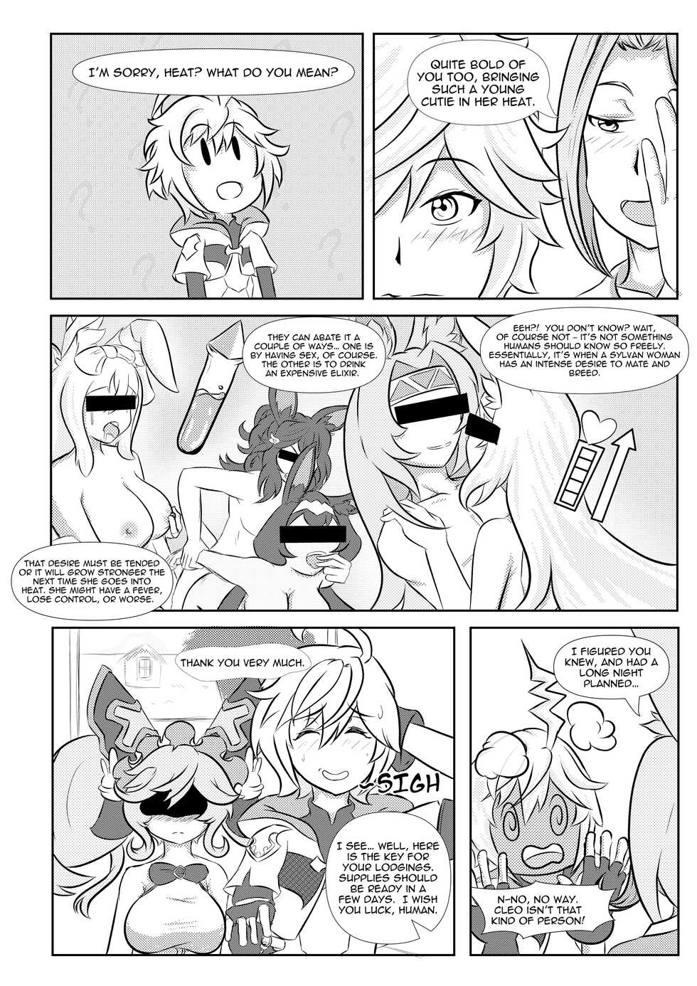 [Hexel] Cleo in Heat (Dragalia Lost) [English] - Page 4