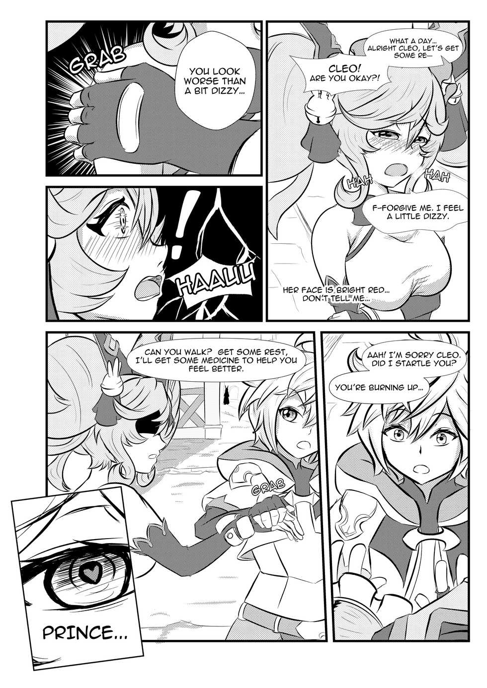 [Hexel] Cleo in Heat (Dragalia Lost) [English] - Page 5