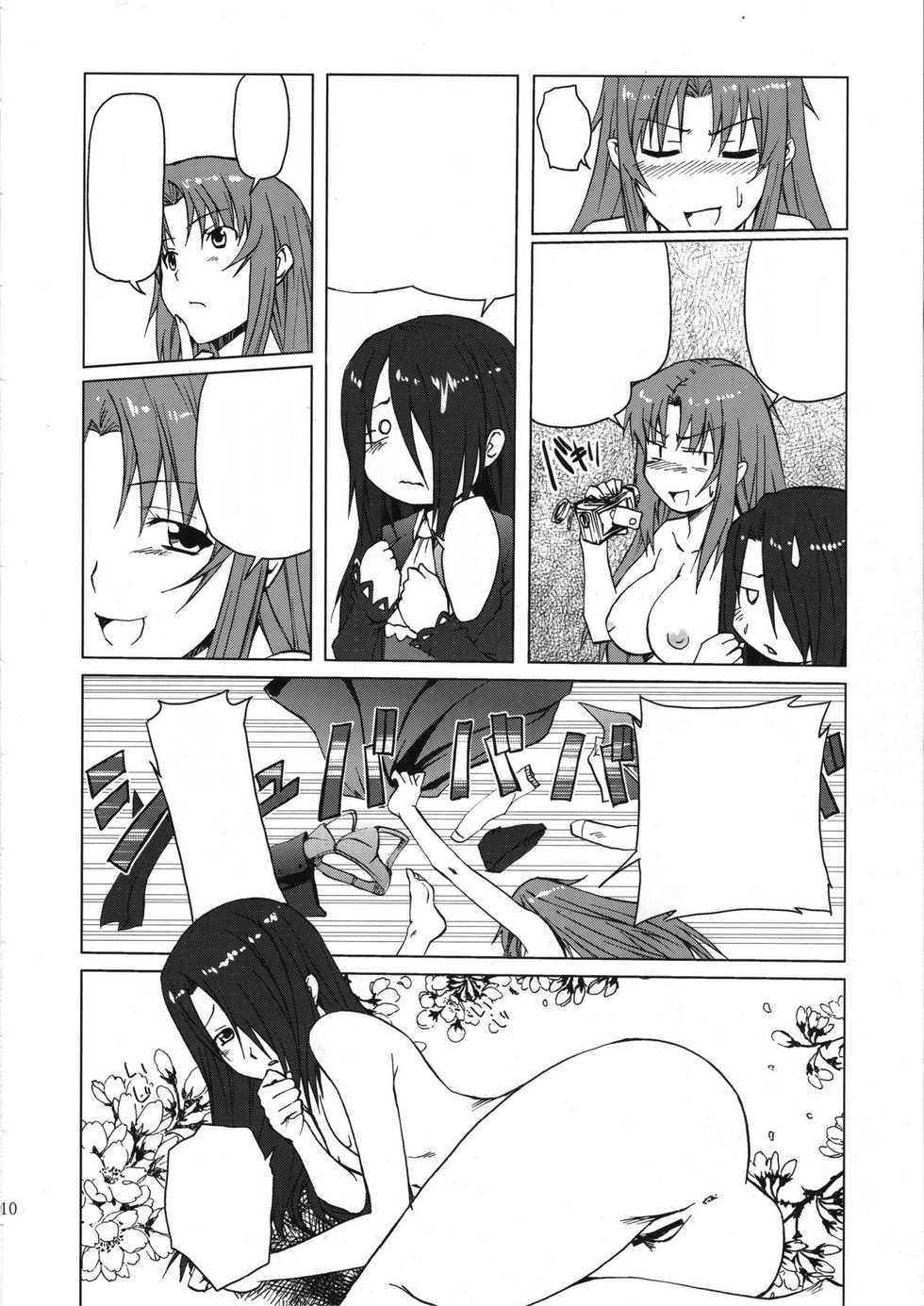 (C79) [Shikitenshi (Shironeko Sanbou)] Takanashi-kun no Katei no Jijou (WORKING!!) [Textless] - Page 9