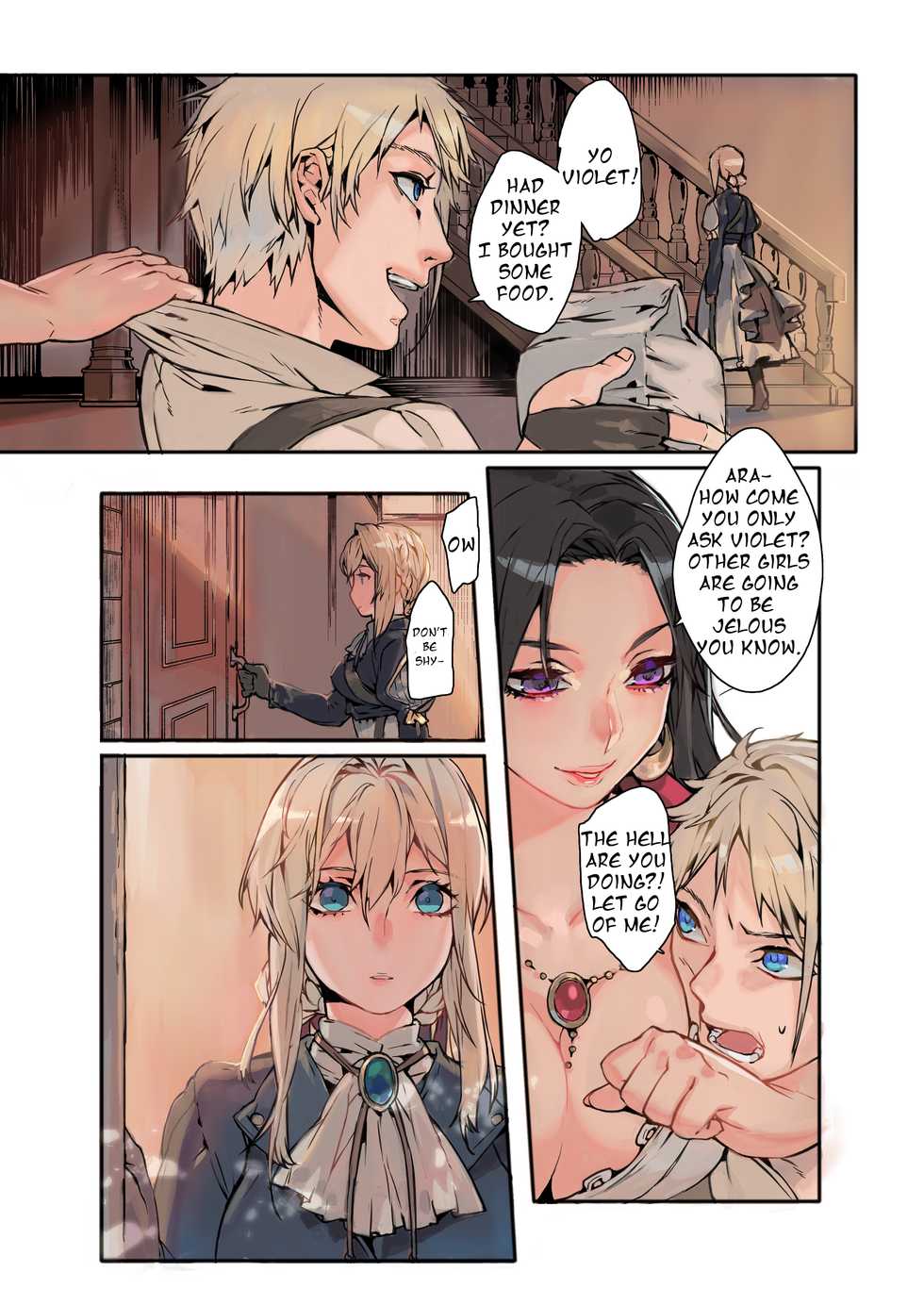 [Aoin no Junreibi (Aoin)] Dreaming Garden (Violet Evergarden) [English] [Digital] - Page 4