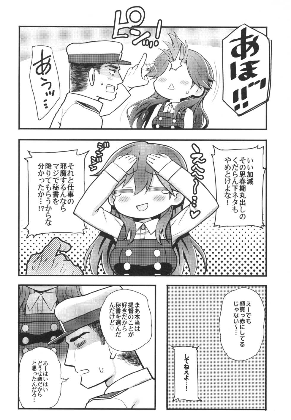 [Toragoyashiki (Rityou)] Sonna Chouhatsu ni Dare ga Uoooo!! (Kantai Collection -KanColle-) [Digital] - Page 5