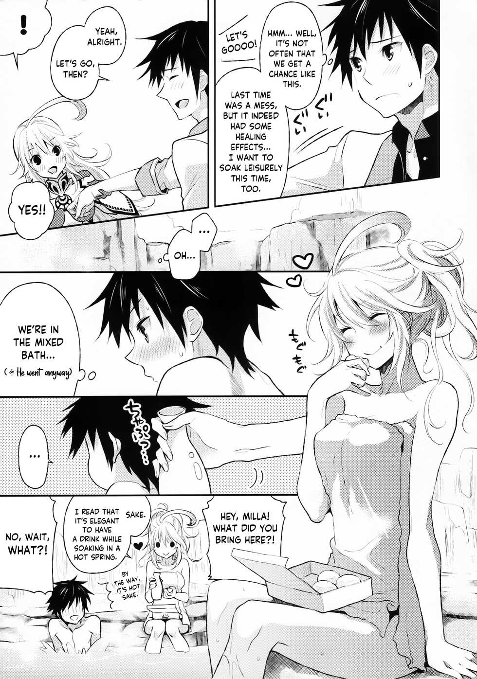 (CCOsaka92) [Aerial Soul (Shiina)] Gohoubi no Ataekata - Onsen Hen | How to give a reward - Hot spring edition (Tales of Xillia 2) [English] - Page 6