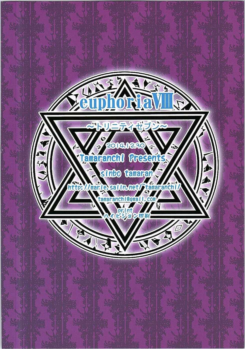 (C87) [Tamaranchi (Sinbo Tamaran)] euphoria VIII ~Trinity Seven~ (Trinity Seven) [Spanish] - Page 17