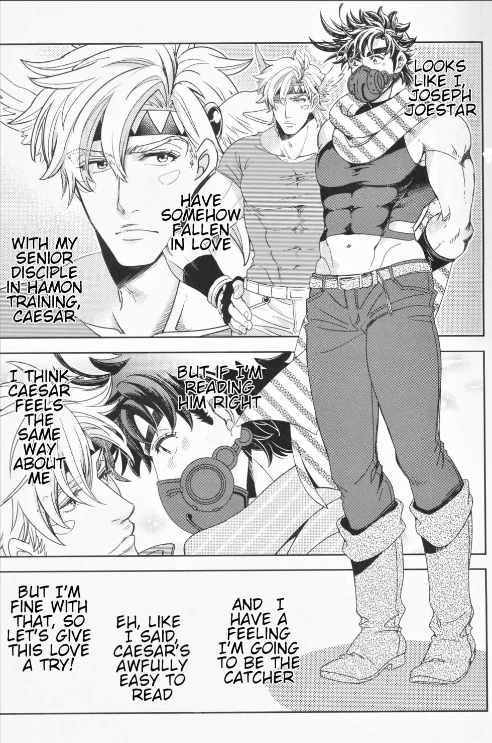 (Golden Blood 14) [C-dot (Wanoho)] ...and Love! (JoJo's Bizarre Adventure) [English] {Wayward Heart Scans} - Page 4