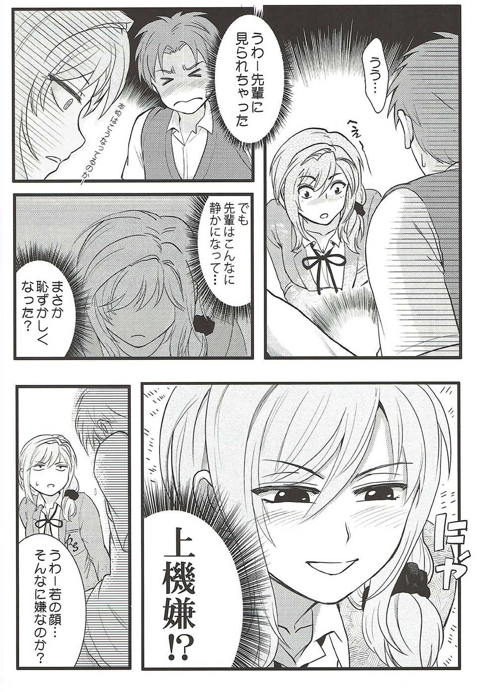 (C87) [Kayoudou (Matsuka)] Chotto Iikagen Hanashite Kudasai Seo-senpai!!! (Gekkan Shoujo Nozaki-kun) - Page 9