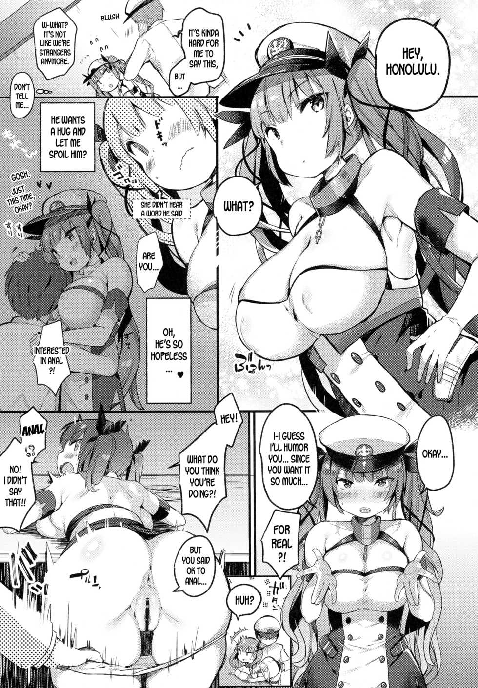 (COMIC1☆13) [mocha 2popcorn (Kibii Mocha)] Kanojo wa Zettai Kotowaranai (Azur Lane) [English] [desudesu] - Page 4