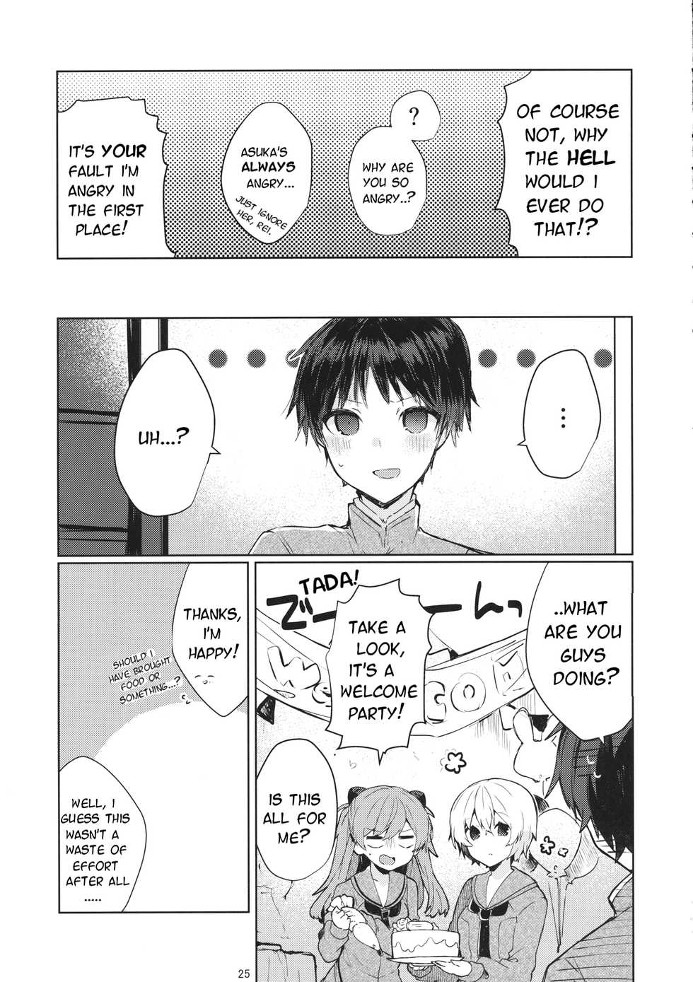 (C97) [Tayanumaya (Tanuma)] Soshite Usotsuki wa Koi o Shiru | And so, the Liar Learns Love (Neon Genesis Evangelion) [English] [TyroLuuki] - Page 26