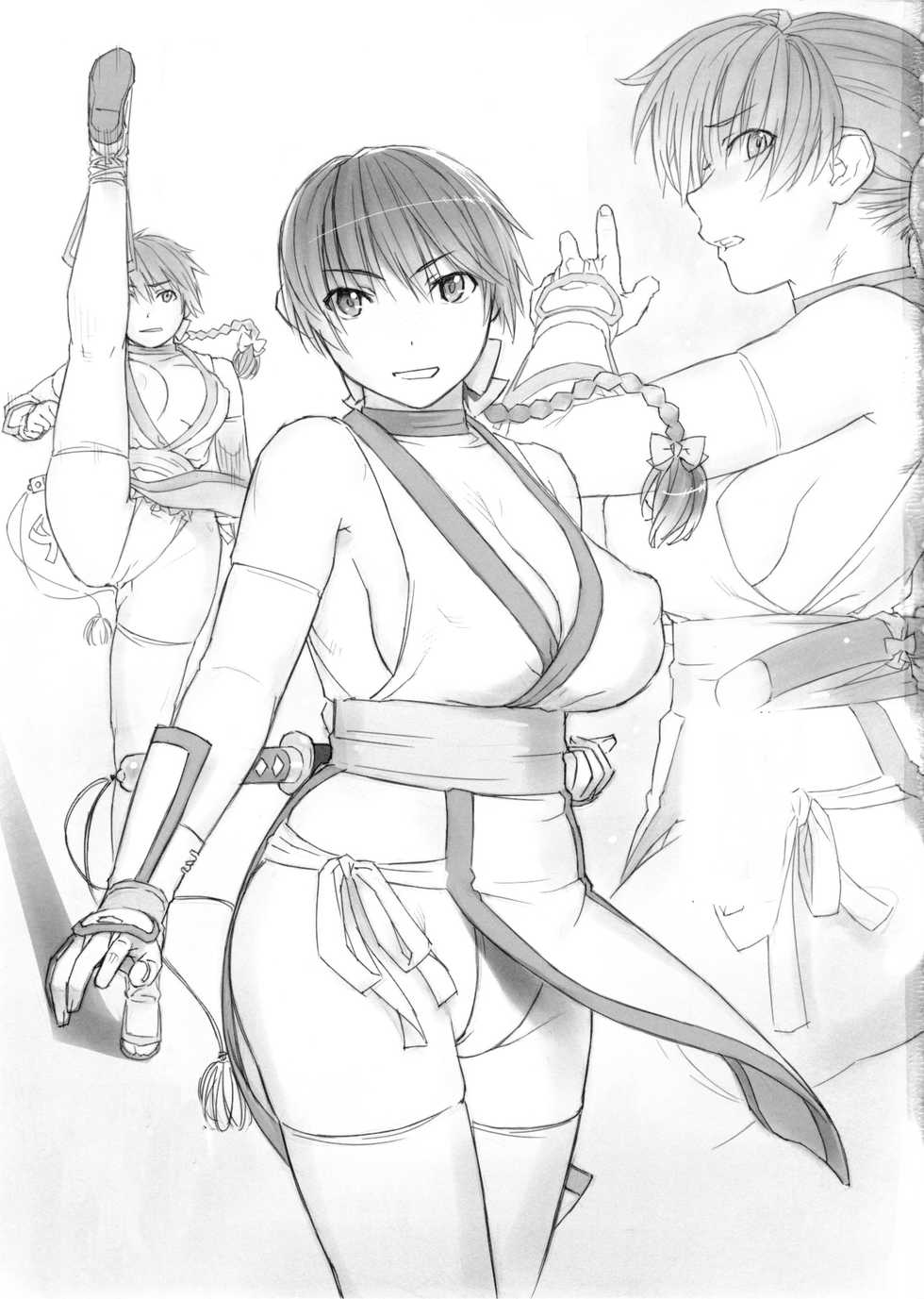 (C88) [SIRIUS. (Kiriyama Taichi)] Kasumi-chan to Nobetumakunashi 6 (Dead or Alive) [Textless] - Page 4