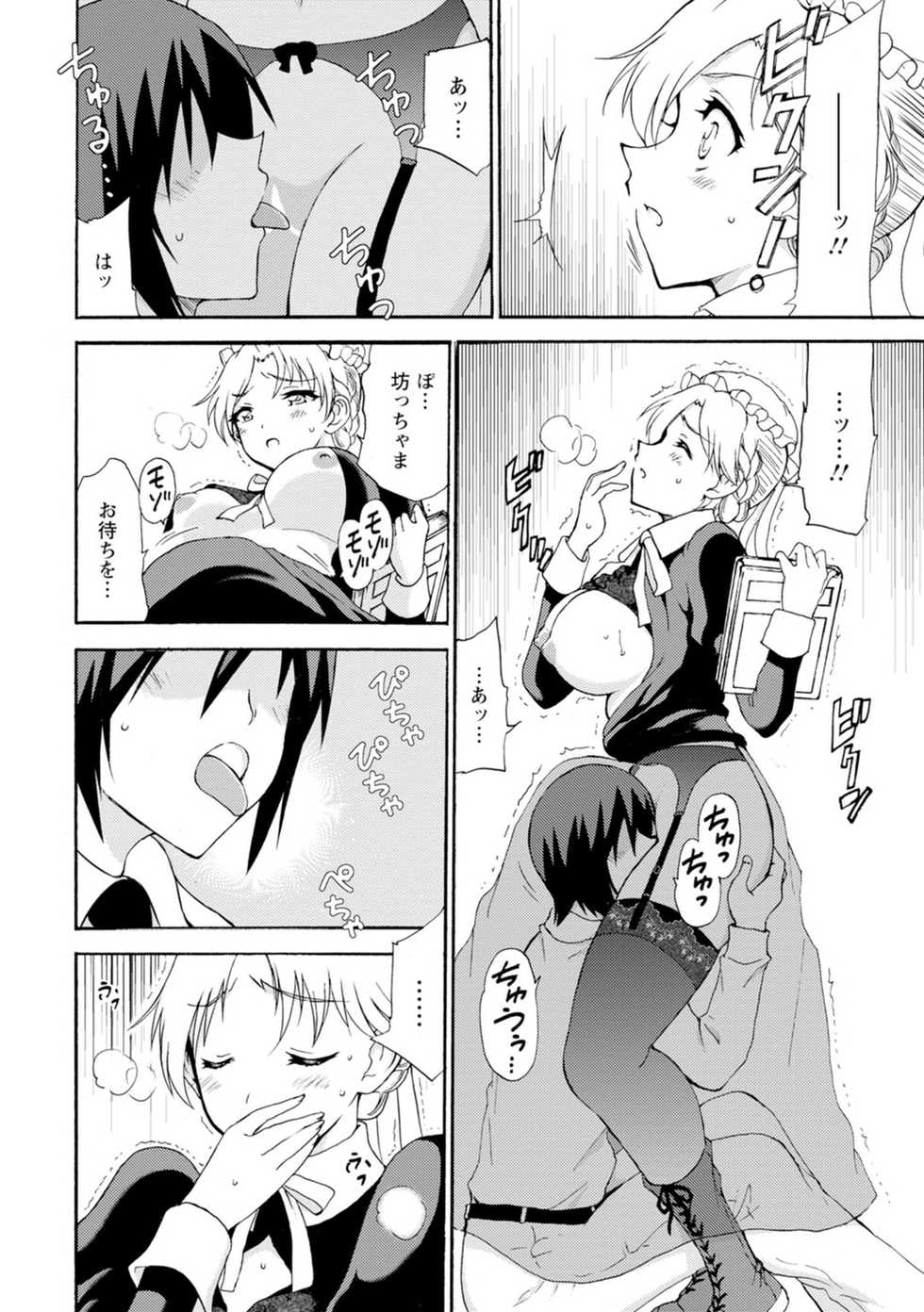 [Otumaru] Boku Senzoku Maid ga Iu Koto o Kikanai ~Yoru no Gohoushi de Shujuu Gyakuten!?~ 3 - Page 8