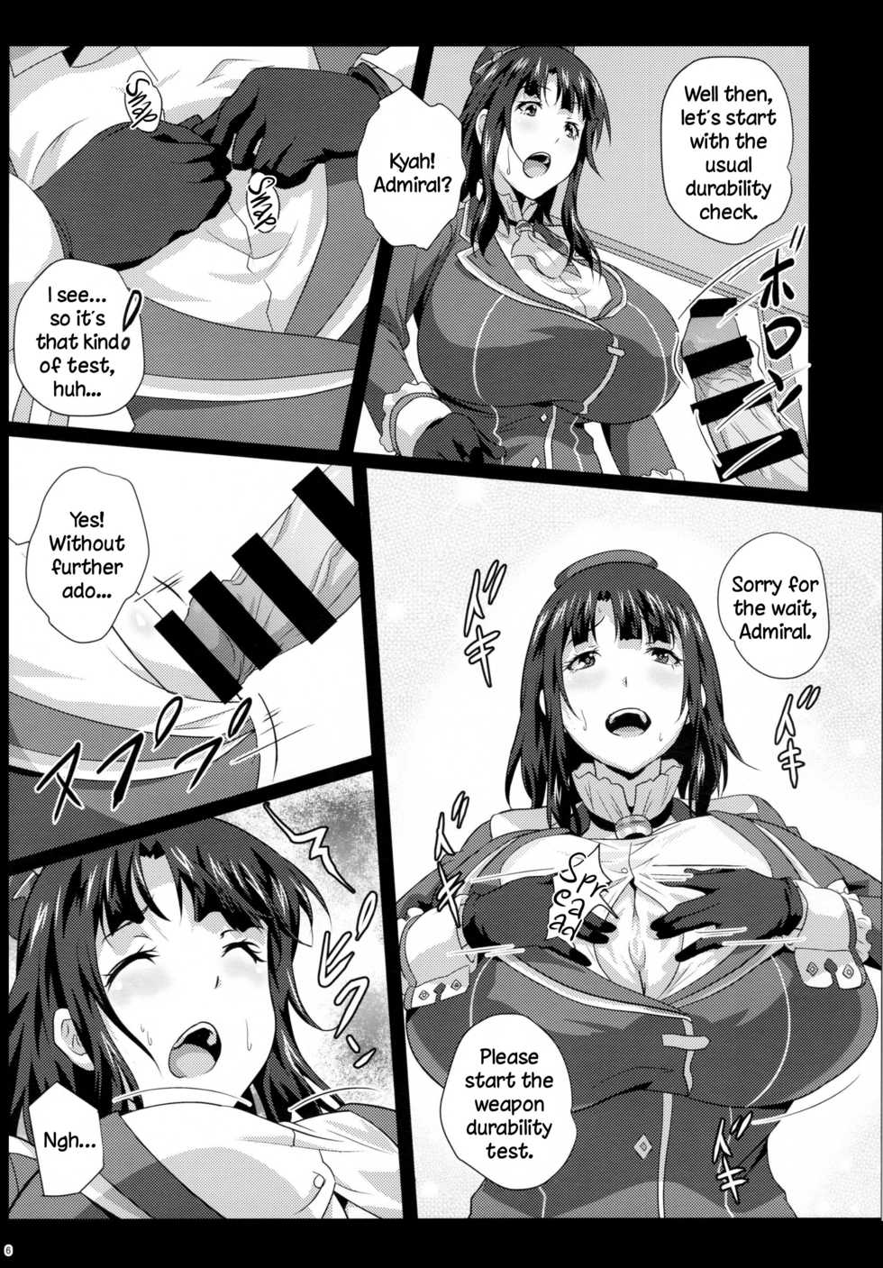 (C93) [METAL-WIND (Sangou)] Paizuri Gaman Test | Titjob Endurance Test (Kantai Collection -KanColle-) [English] {DKKMD Translations} - Page 3