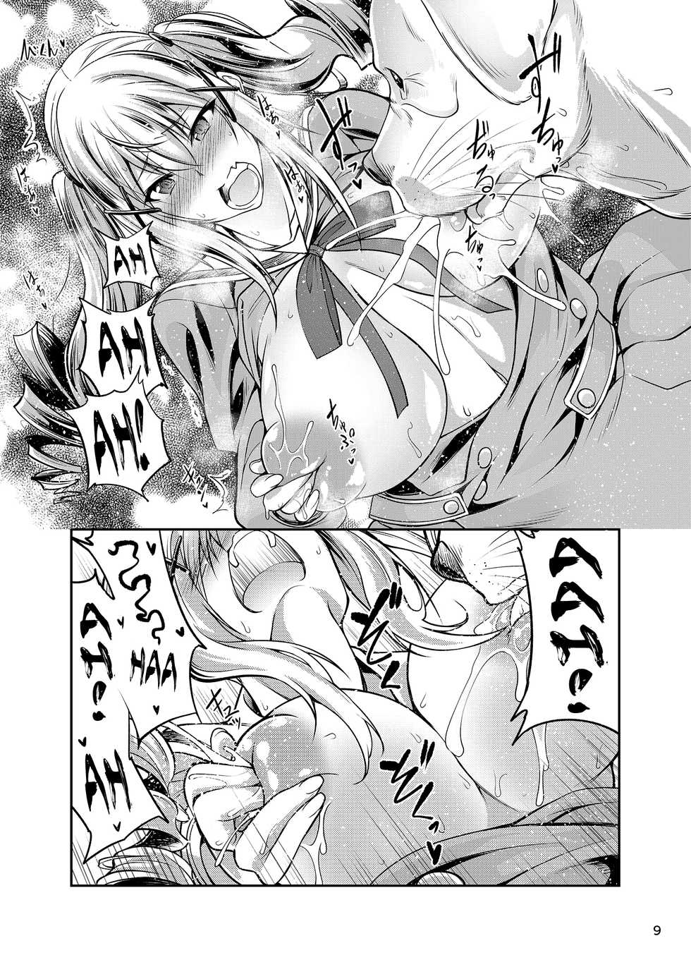 (C92) [Zensoku Rider (Tenzen Miyabi)] Koubi Shichatta (BanG Dream!) [Spanish] [Honky] - Page 9